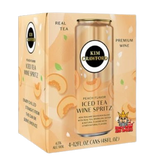 Kim Crawford Peach Flavor Iced Tea Wine Spritz 4pk